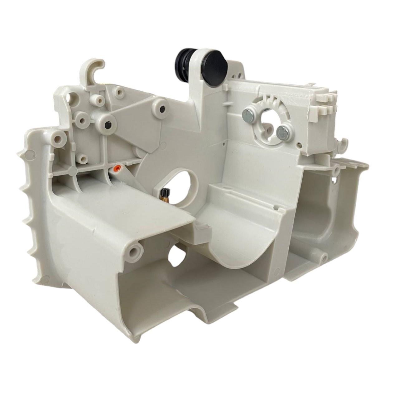 Корпус двигателя картер ST MS 180 маслонасос натяжитель свеча воздушный и топливный фильтр - фото 5