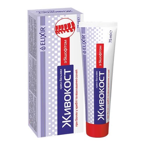 Крем-бальзам Elixir Окопник с бишофитом 75 мл (1004686358)