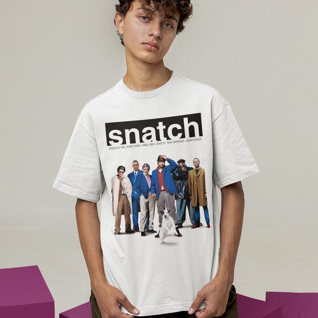 Футболка унісекс Snatch Poster wht XL Білий (0000012886)