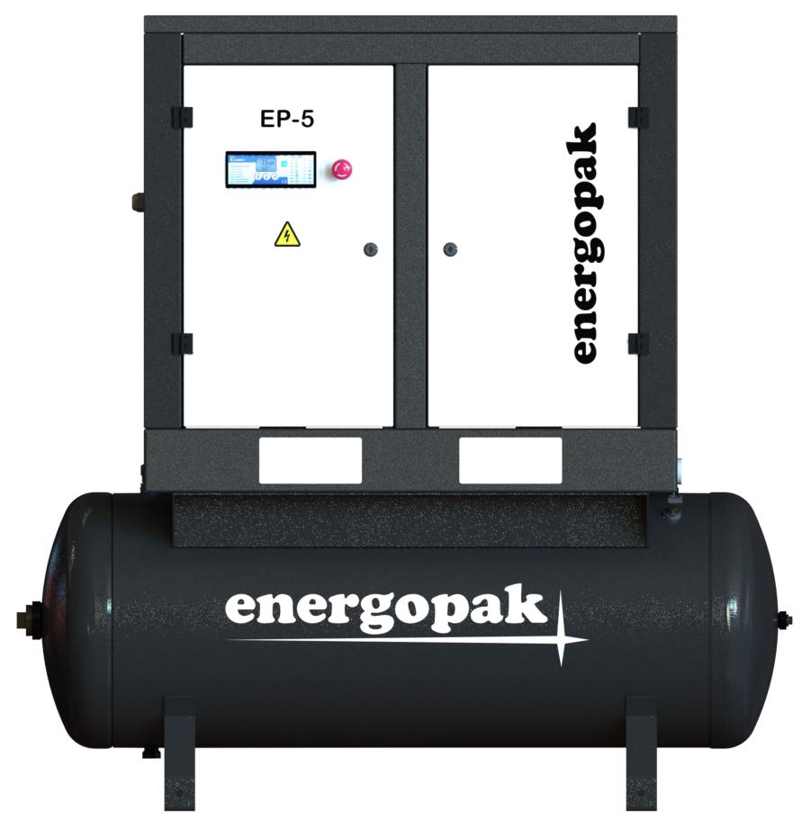 Компресор гвинтовий Energopak EP 5-T270 з ресивером 270 л 0,85 м3/хв 10 бар 5 кВт - фото 2