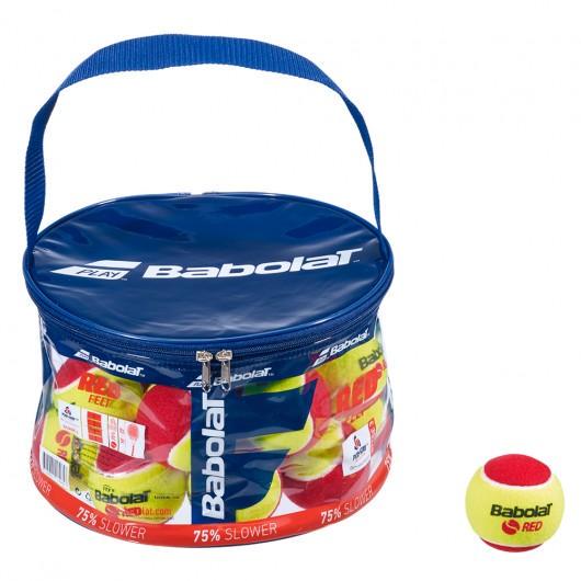 Мячи для тенниса Babolat RED FELT X24 24 шт. Желтый/Красный (516005-1)13)