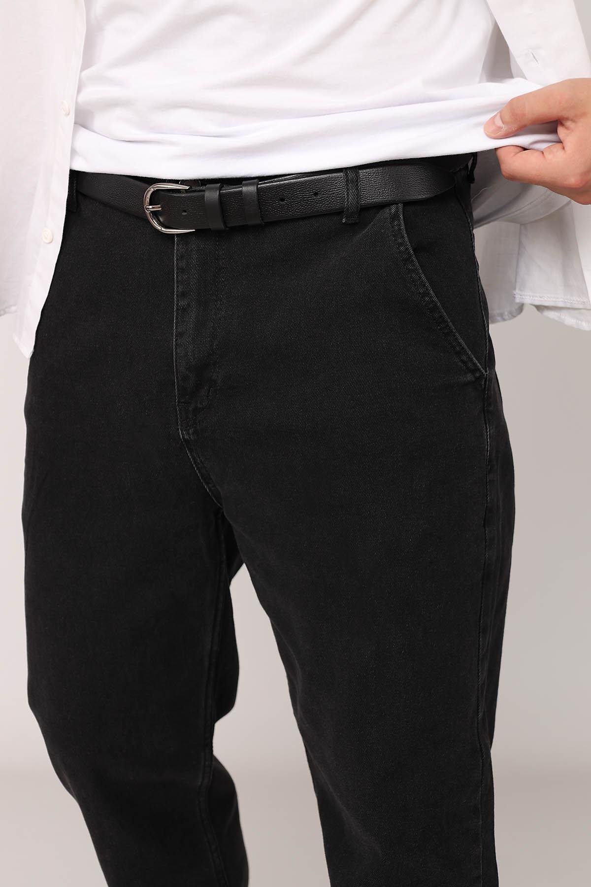 Джинсы мужские Slouchy ЦБ-00280620 W29 Темно-серый (SKT001076081) - фото 3