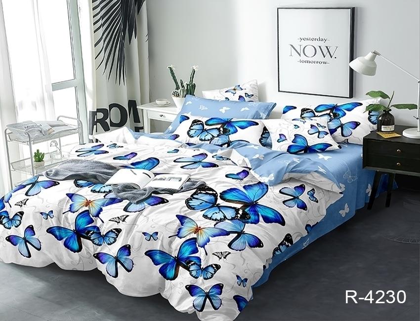 Комплект постільної білизни TAGtekstil полуторний наволочки 50x70 см (R4230)