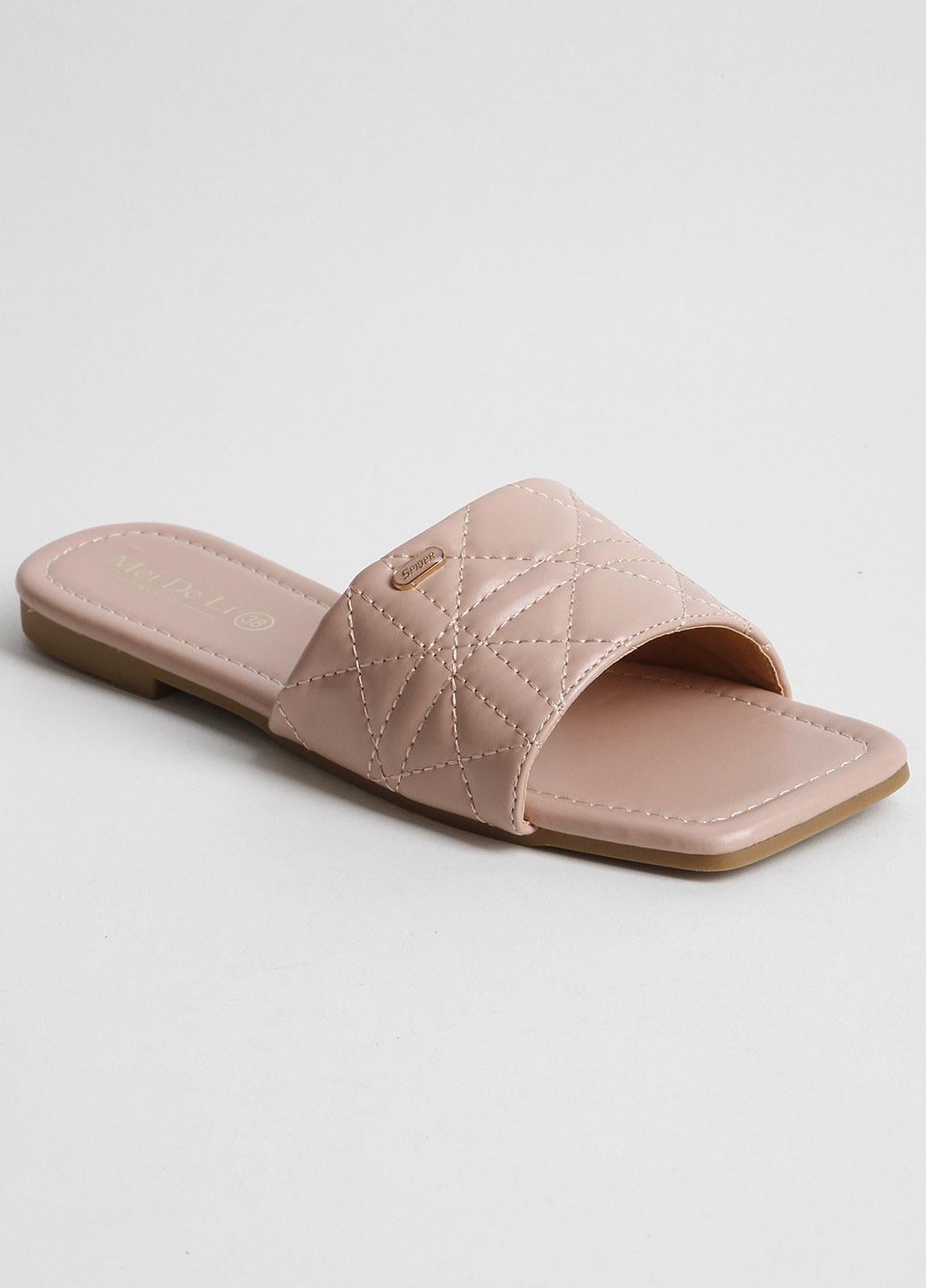 Шлепанцы женские MeideLi CR182-3 340453 р. 37 Пудровый