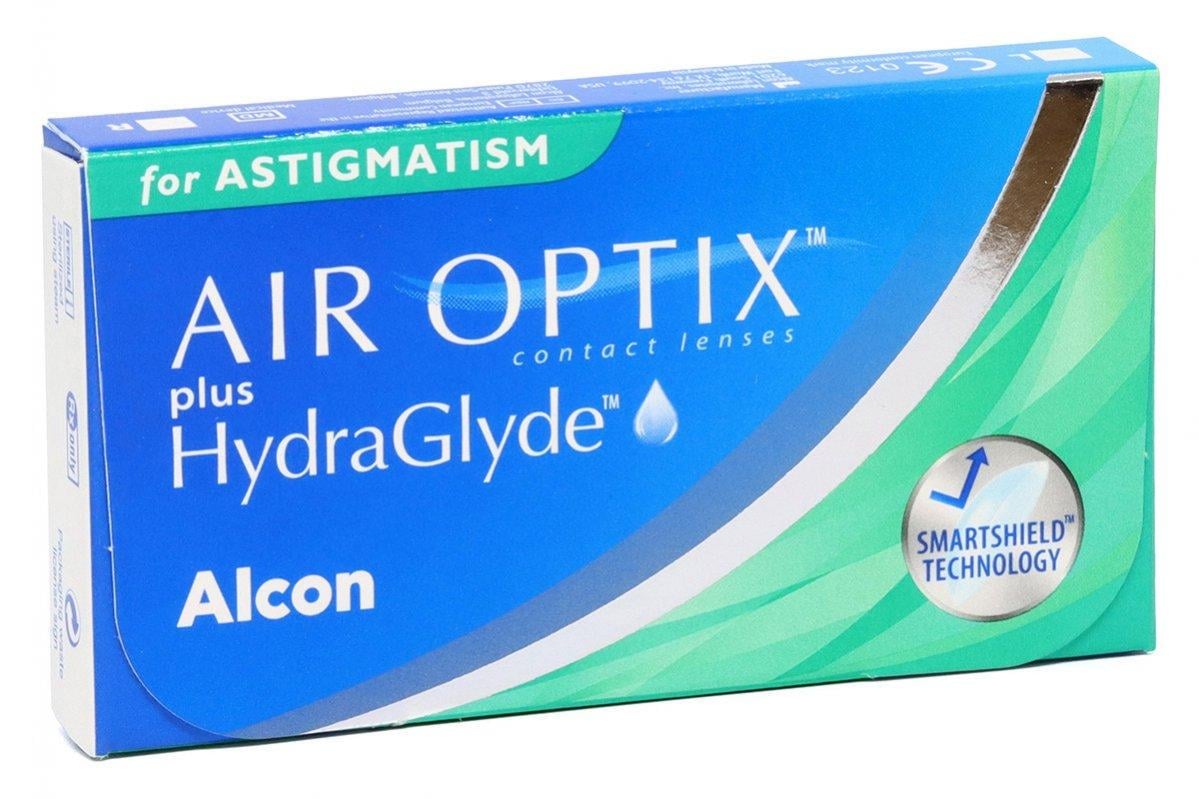 Контактные линзы Air Optix для Astigmatism plus Hydraglyde