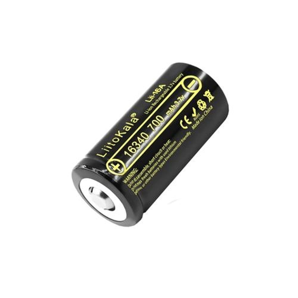 Акумулятор LiitoKala Lii-16A 16340 700 mah battery