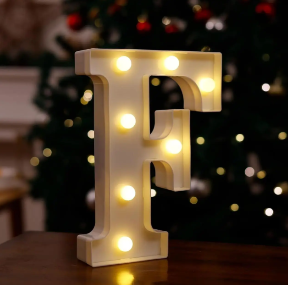 Літера з підсвіткою F об'ємна маленька 21x16 см Білий (553110/5) - фото 2 Літера з підсвіткою F об'ємна маленька 21x16 см Білий (553110/5) - фото 2