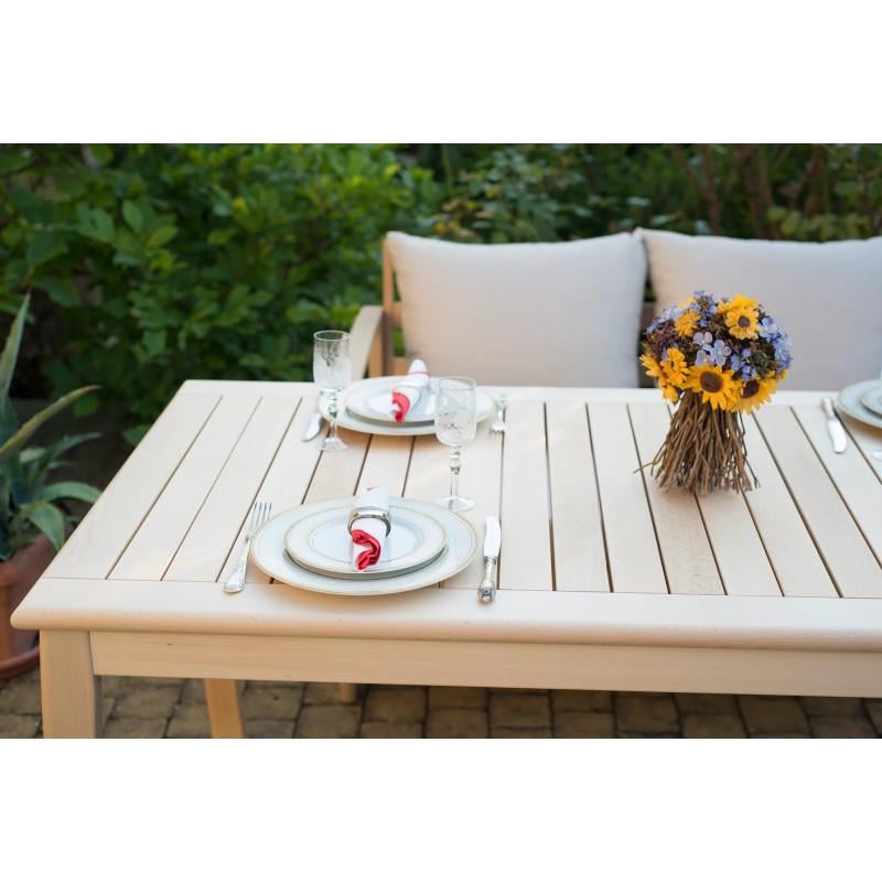 Обеденный стол Woodman Legato из натурального дерева бук 160х80 см Ореховый (53224) - фото 3 Обеденный стол Woodman Legato из натурального дерева бук 160х80 см Ореховый (53224) - фото 3