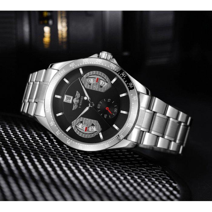 Годинник наручний чоловічий Winner Formula X Silver (1485) - фото 6 Годинник наручний чоловічий Winner Formula X Silver (1485) - фото 6