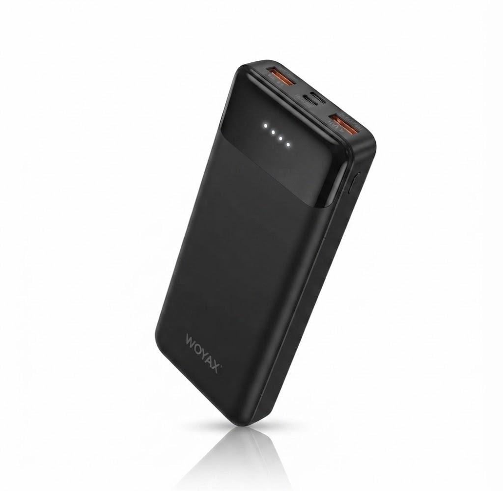 Повербанк с быстрой зарядкой Power Bank WOYAX 20000 mAh 22,5W PD Черный (37812990) Повербанк с быстрой зарядкой Power Bank WOYAX 20000 mAh 22,5W PD Черный (37812990)