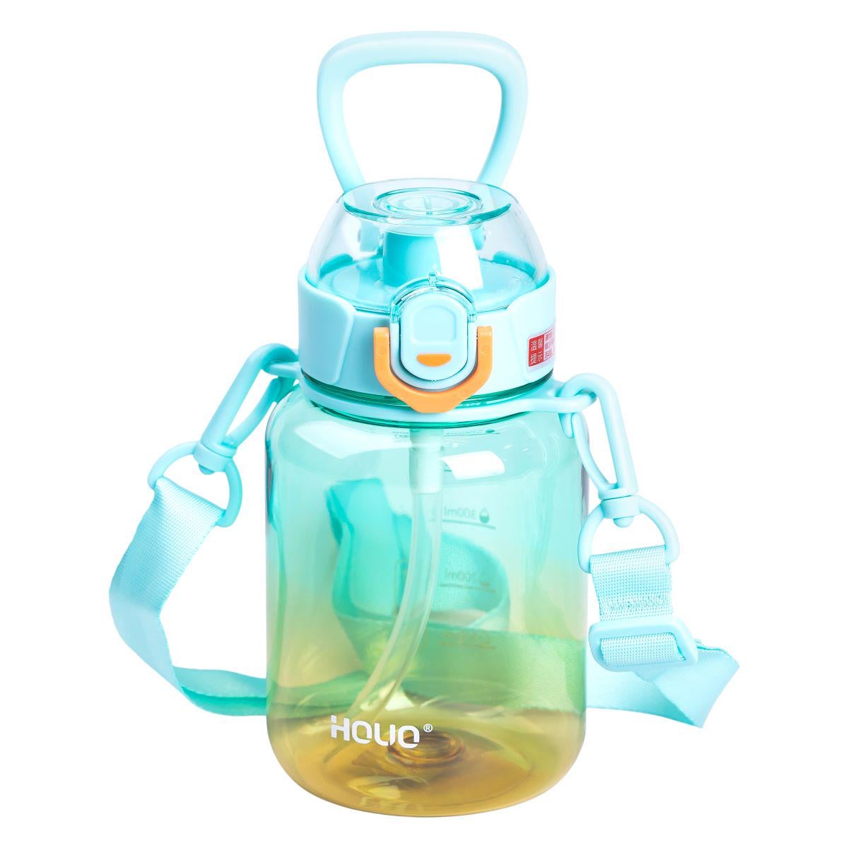 Бутылка для воды Light House HOLIO LG-30191 MNT с мундштуком ремешком и ручкой 700 мл Мятный