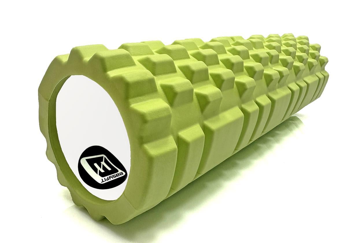 Массажный ролик EasyFit Grid Roller v.2.1 45 см Салатовый (EF-2027-GN)