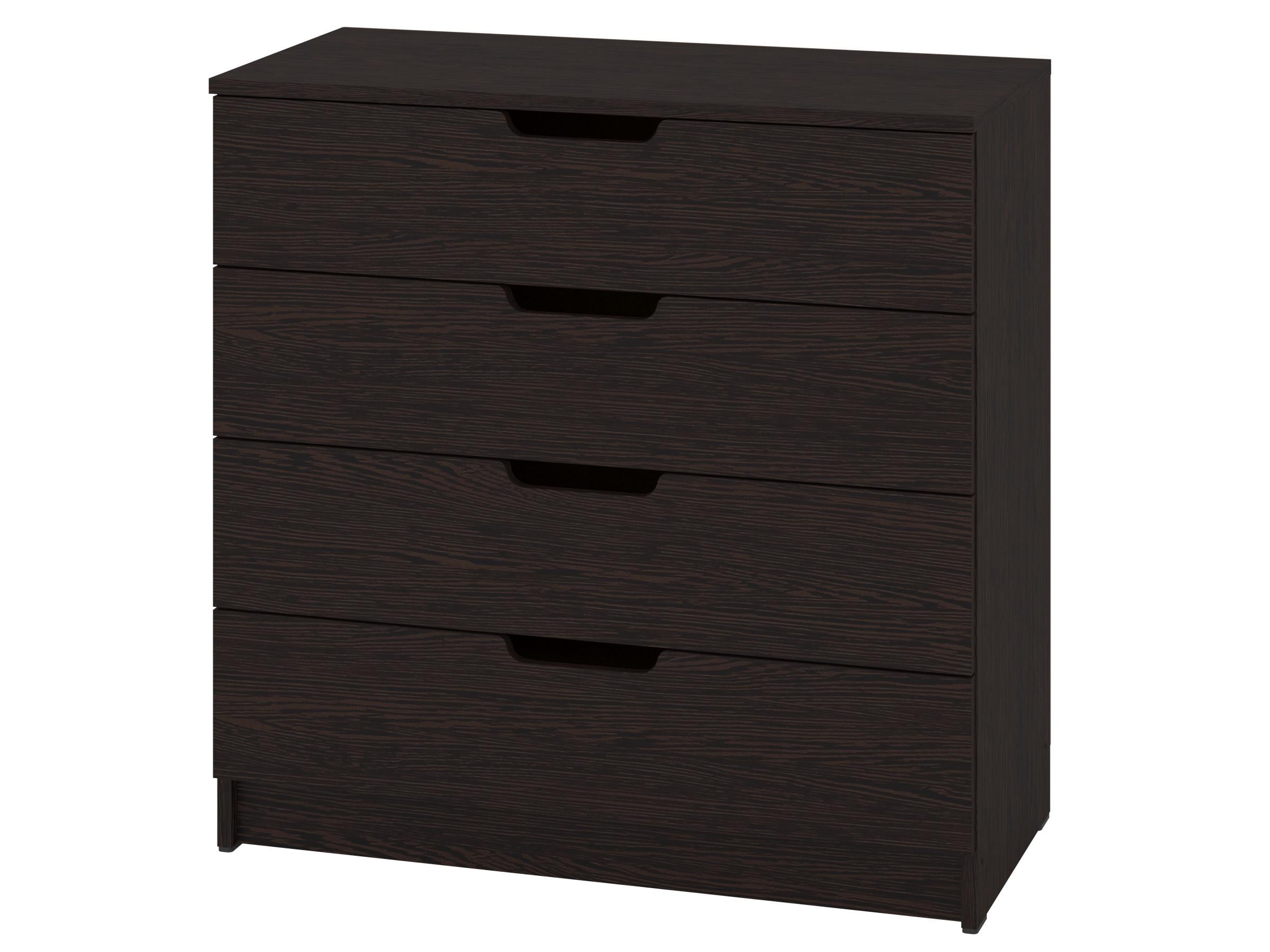 Комод с ящиками PEHOTIN ЭКО К-4 ДСП 80х38х80 см Венге (PN-100552)