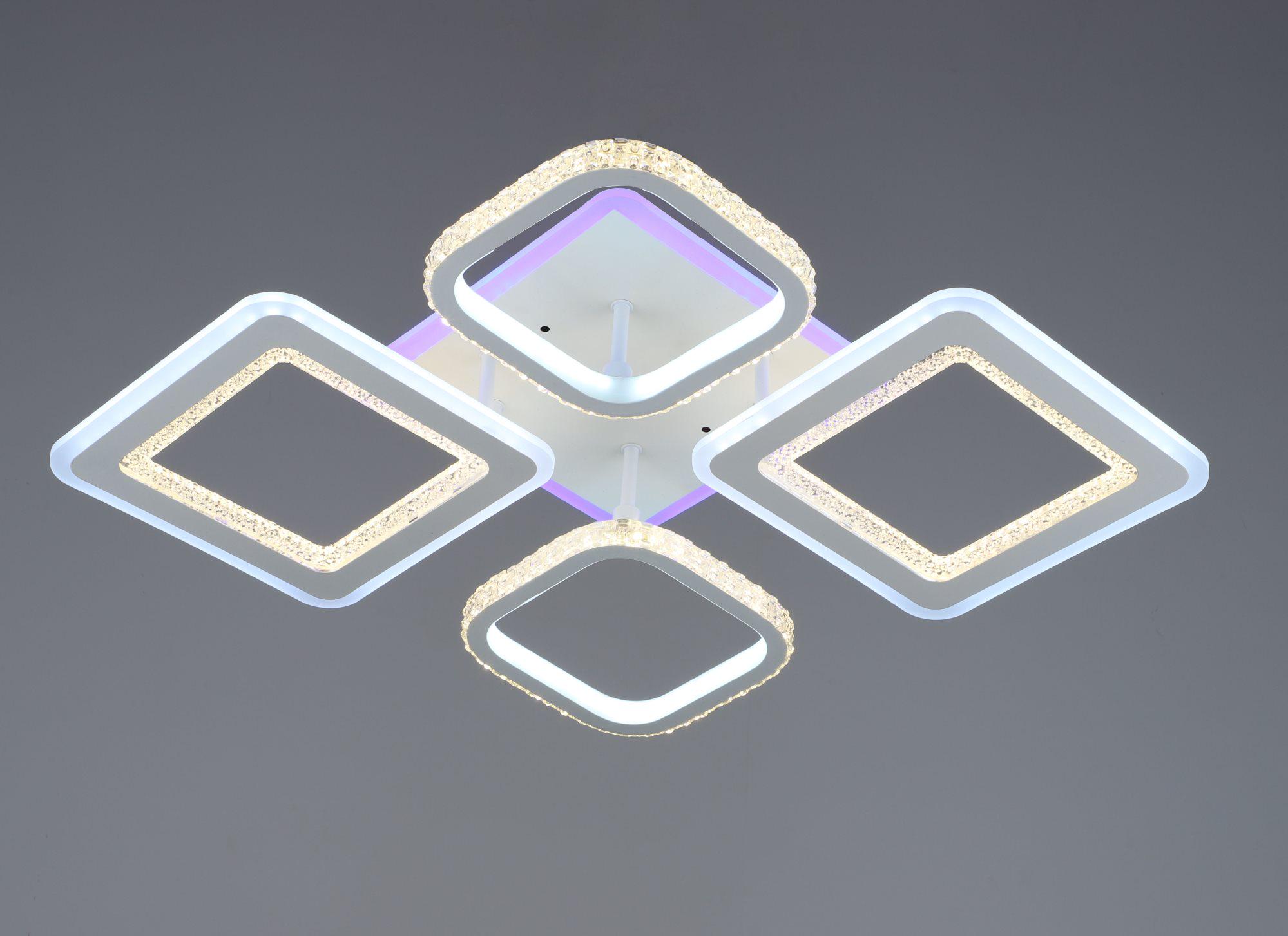 Люстра светодиодная акриловая Sirius B YH500/2+2 (000035987)