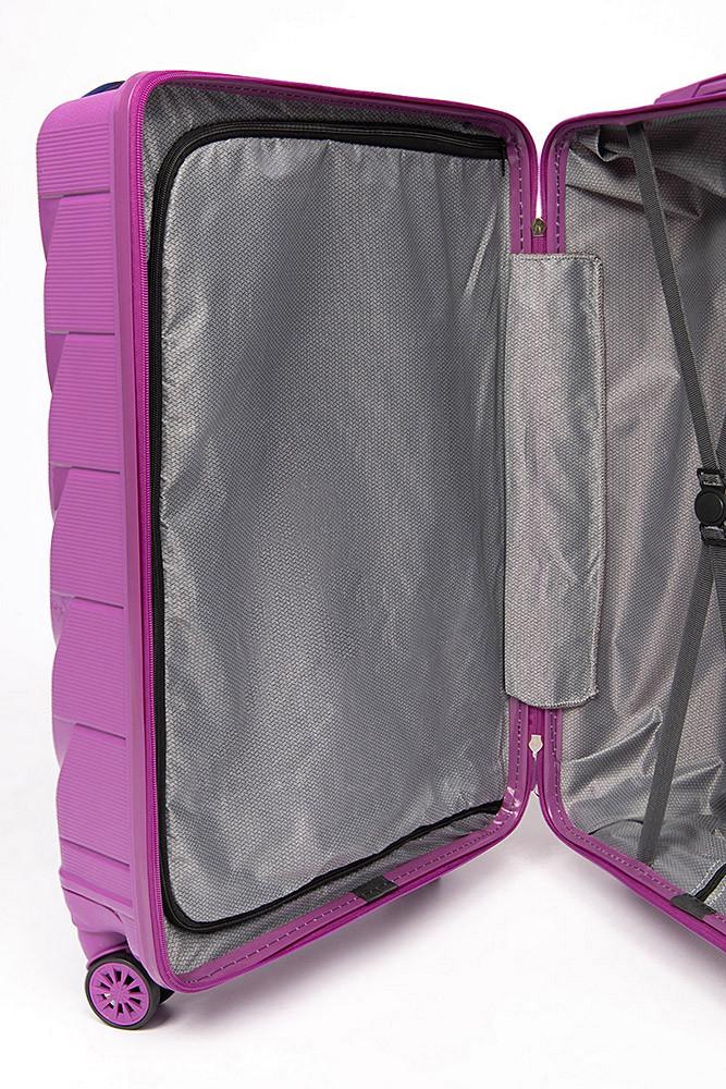 Чемодан женский L Фиолетовый (ЦБ-00181515) - фото 7 Чемодан женский L Фиолетовый (ЦБ-00181515) - фото 7