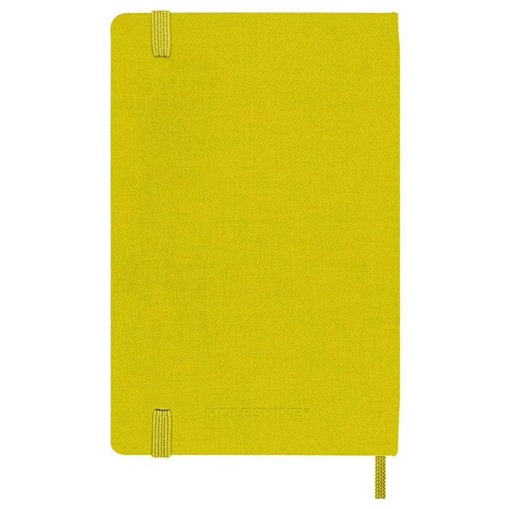 Нотатник Moleskine Silk кишеньковий в лінійку Солом'яно-жовтий (MM710M6SILK) - фото 5