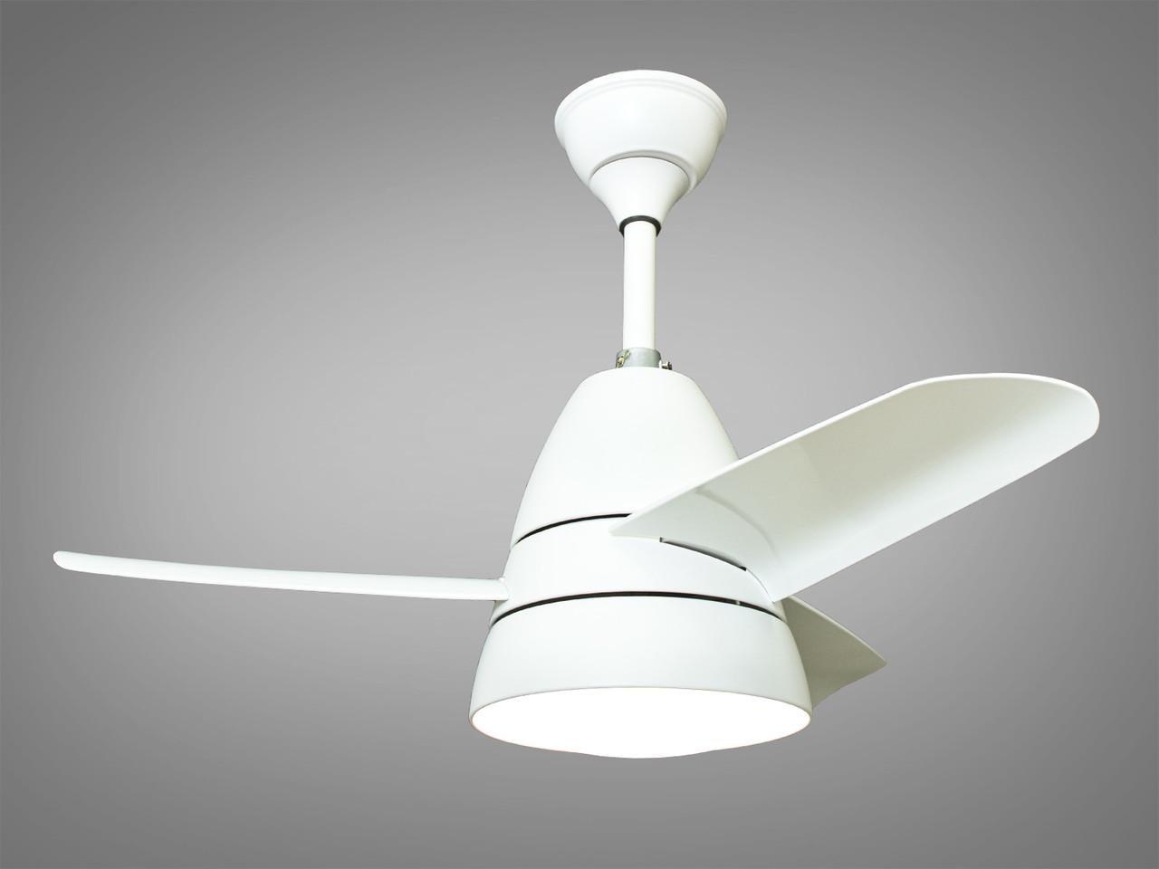 Люстра-вентилятор с пультом 6380WH (2437589087)