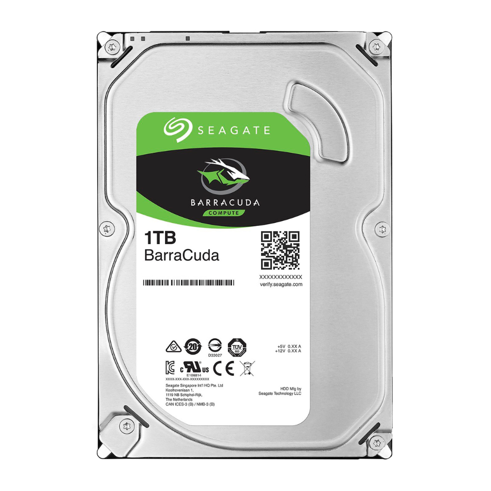 Жорсткий диск Seagate BarraCuda Compute 1 TB/256Мб/7200 об/хв (ST1000DM014)