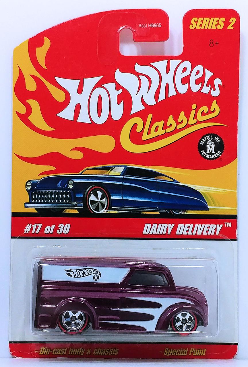 Игрушечная машинка Hot Wheels Dairy Delivery 2006 Classics Series 2 №17 Purple (J2773)