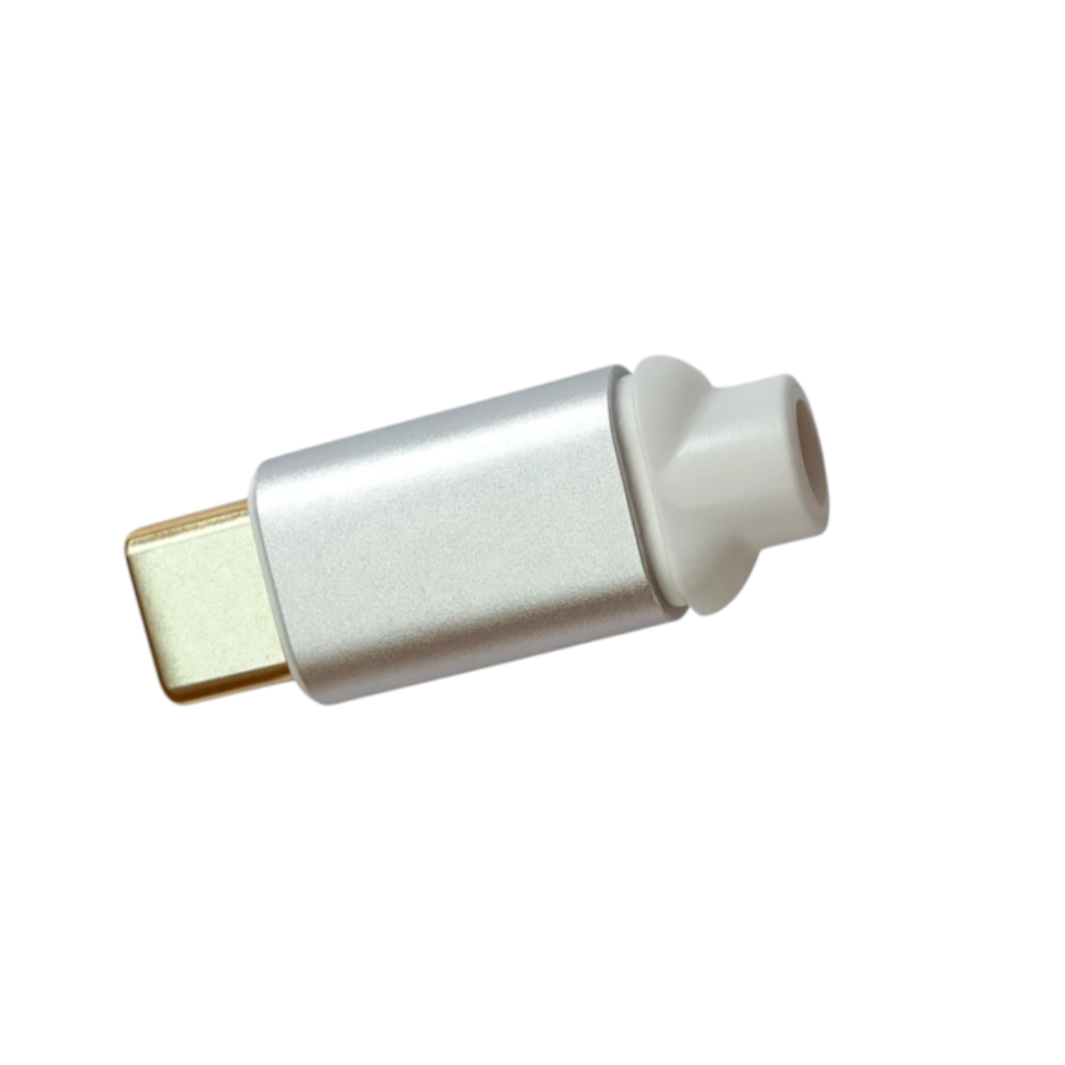 Штекер USB Type-C I-Taki USB-CM3Y с 24K позолотой контактов с металлическим корпусом 1 шт. Серебристый (000049414_1)