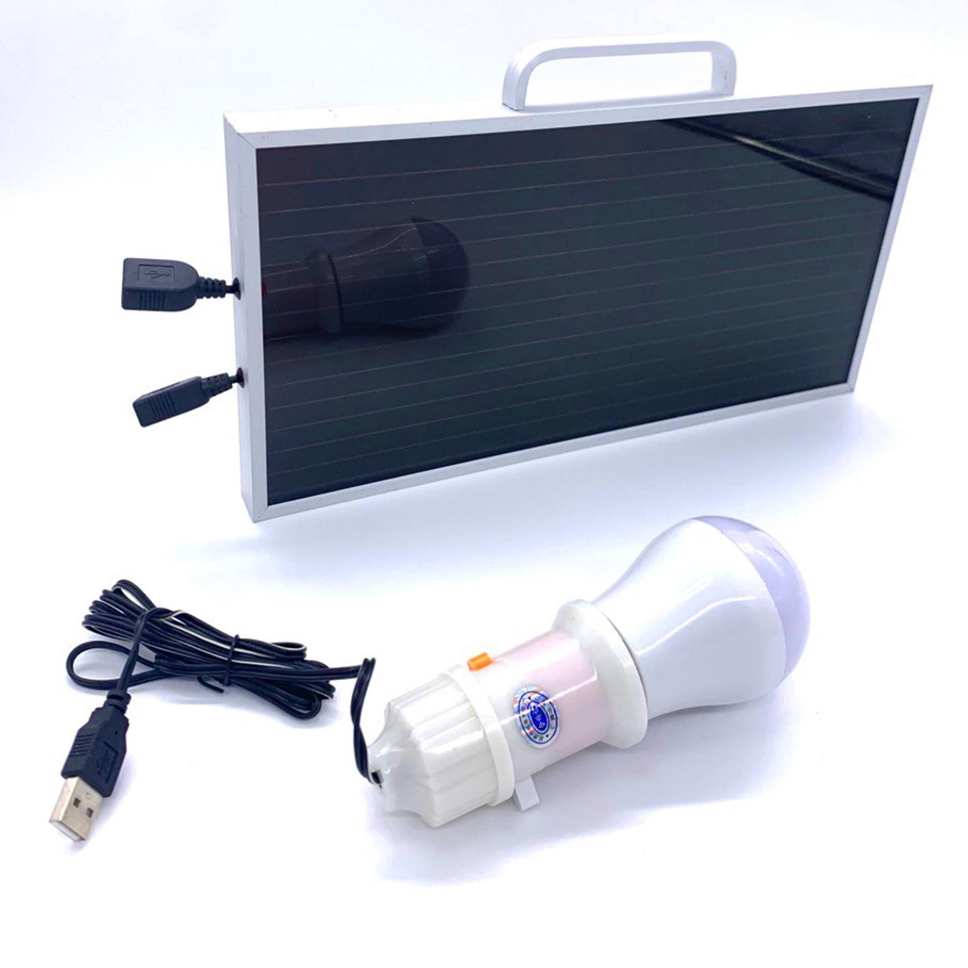 Сонячна панель Sunafrica 3,5 Вт акумулятор 1200 mAh з LED лампою