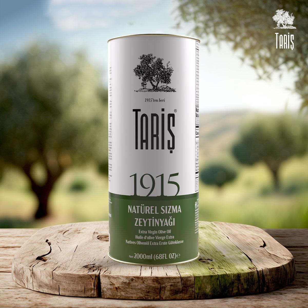 Оливкова олія Tariş 1915 Natürel Sızma 2000 мл (2597500856) - фото 2