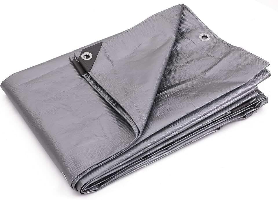Тент високої міцності 200 г/м2 6x10 м Gray (2382834345)