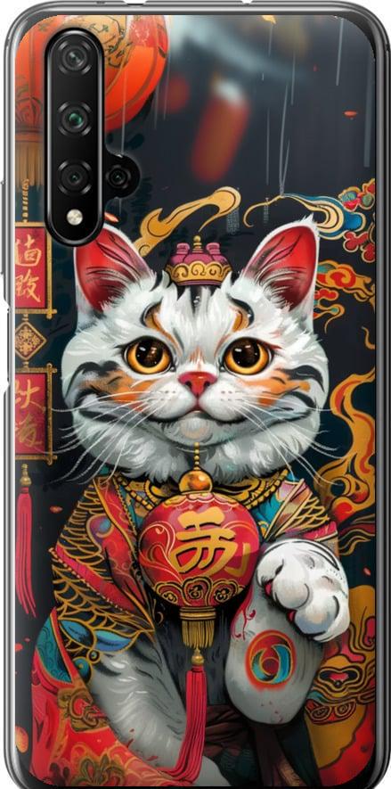 Чехол на Huawei Honor 20 China Cat v2 (6135t-1697-42517)