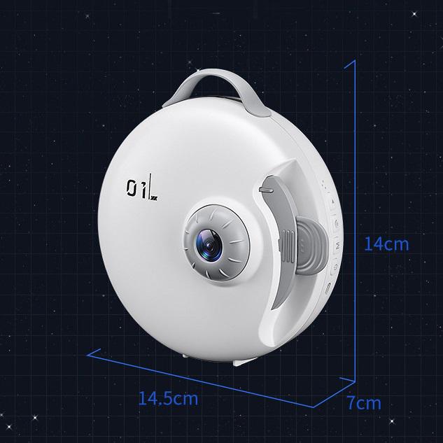 Проектор 01 з 32 слайдами галактик/неба/пейзажів з вбудованим акумулятором (127687) - фото 3