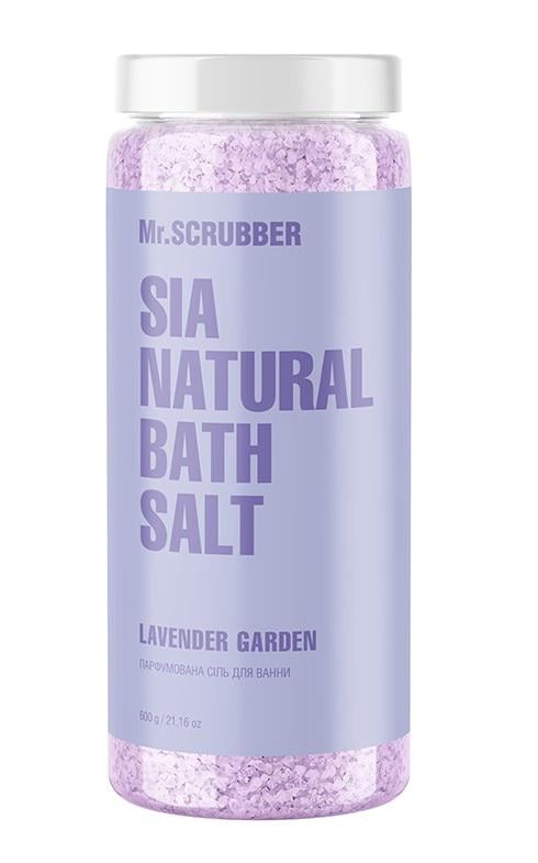 Соль для ванны парфюмированная Mr.SCRUBBER Sia Natural Bath Salt Lavender Garden 600 г