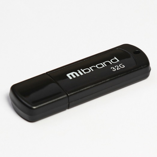 Флеш-накопичувач Mibrand Grizzly USB 2,0 для зберігання даних 32GB (YUT_V10566)