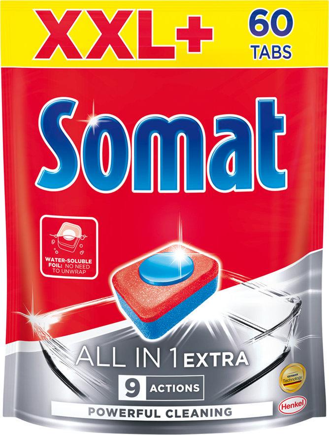 Таблетки для посудомийної машини Somat All-in-one 60 шт. (9000101356502)