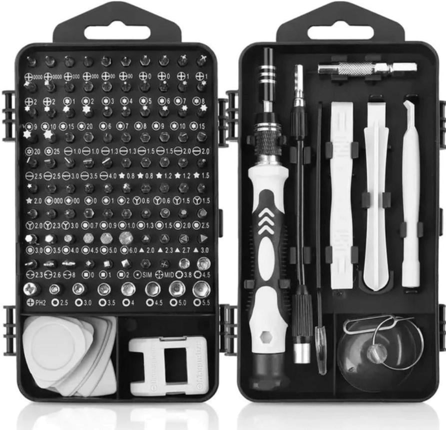 Набор отверток прецизионных 115в1 для телефонов и ноутбуков в кейсе (164) Набор отверток прецизионных 115в1 для телефонов и ноутбуков в кейсе (164)
