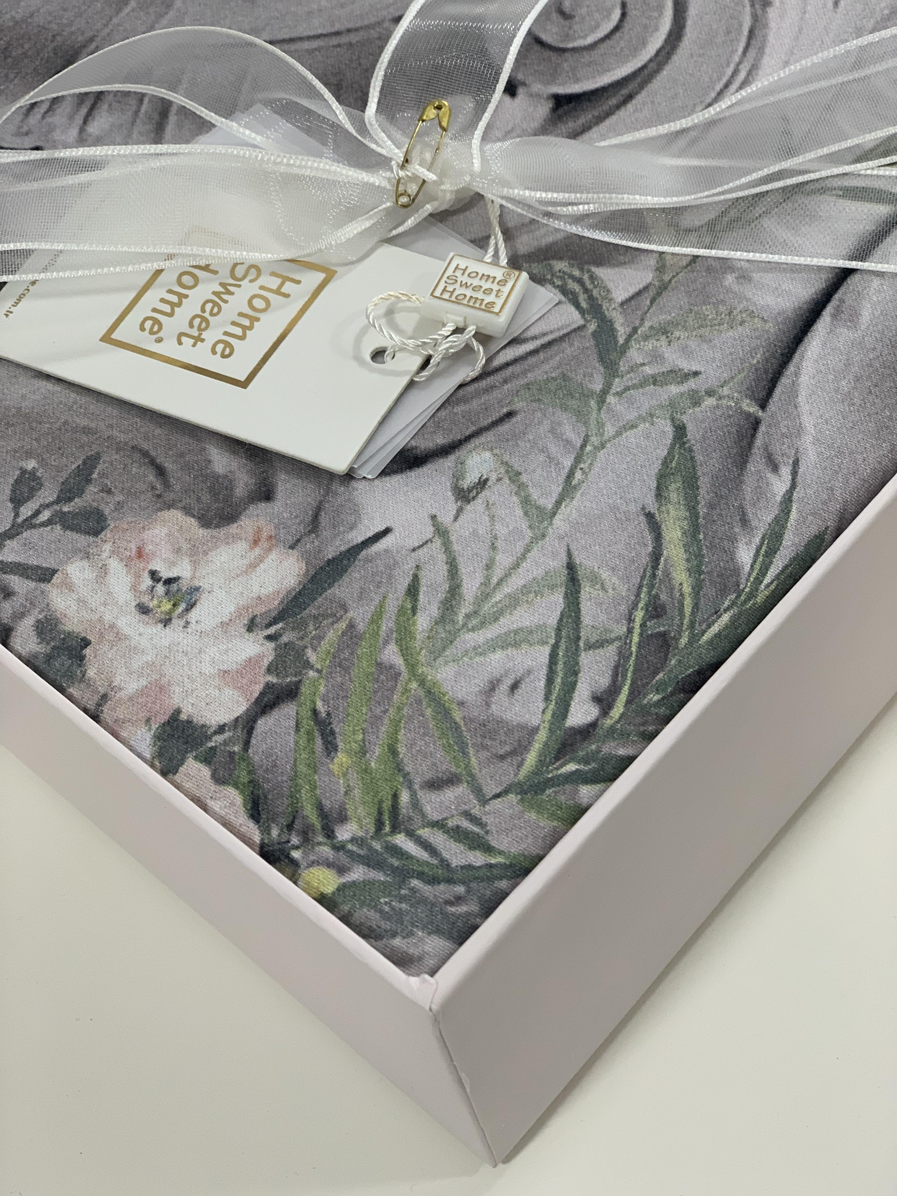 Комплект постільної білизни Home sweet Home Corbin двоспальний євро сатин простирадло 260х270 см (1698) - фото 2 Комплект постільної білизни Home sweet Home Corbin двоспальний євро сатин простирадло 260х270 см (1698) - фото 2