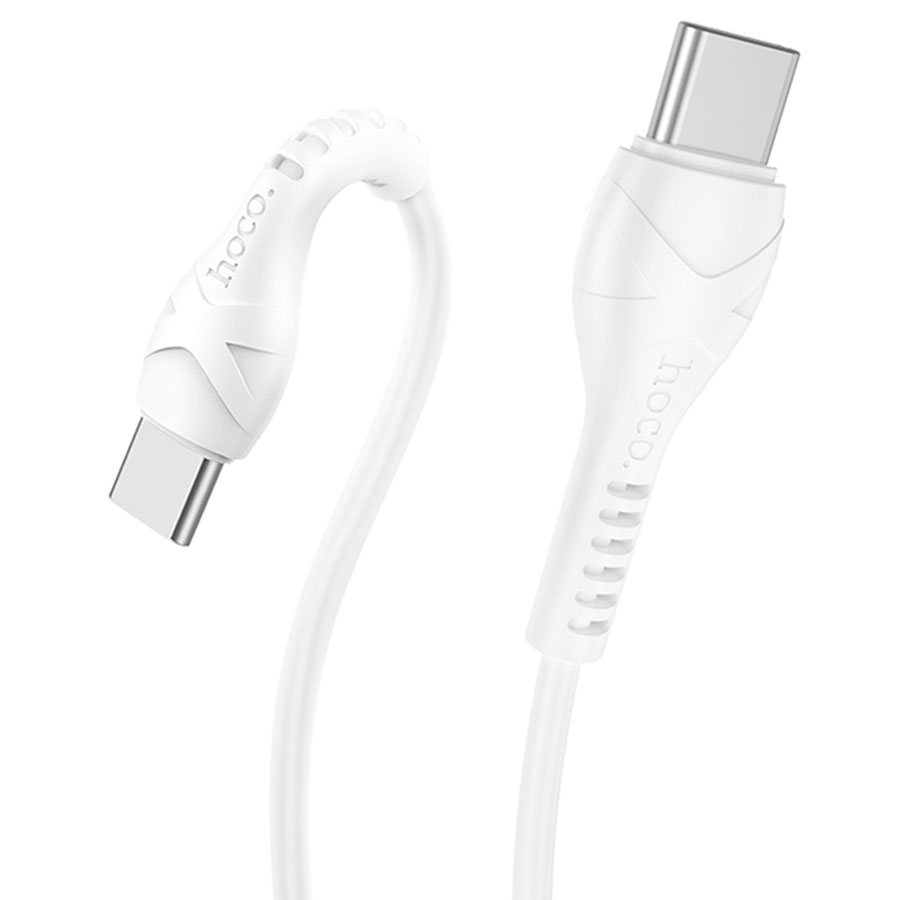Кабель Hoco X37 C-Type-C 60W для зарядки 1 м Белый (YUT_V10267)