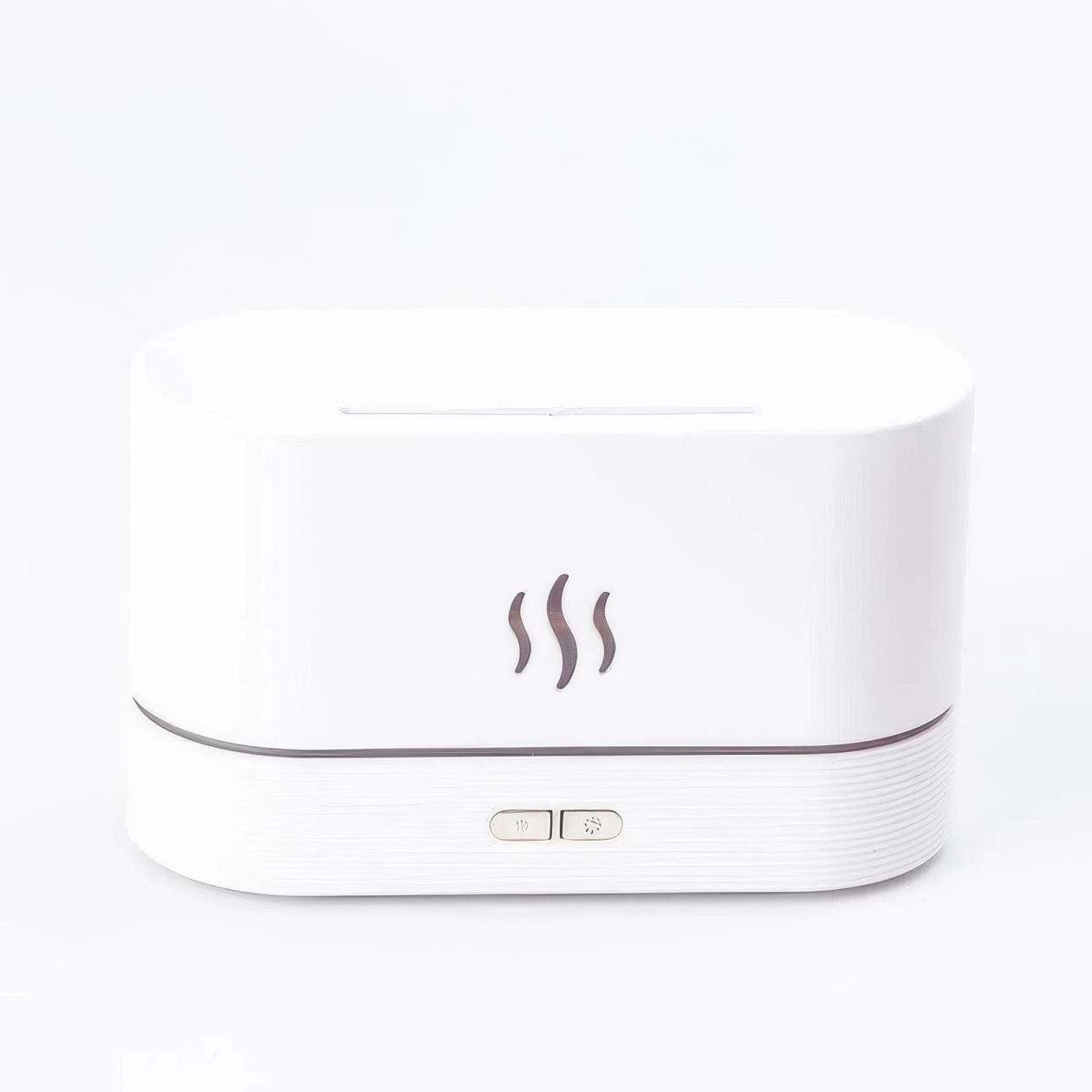 Увлажнитель воздуха Flame Aroma Diffuser Белый (1010637-White)