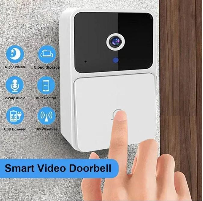 Дзвінок дверний з відеокамерою WiFi Video Doorbell бездротовий (AWN-00083) - фото 2