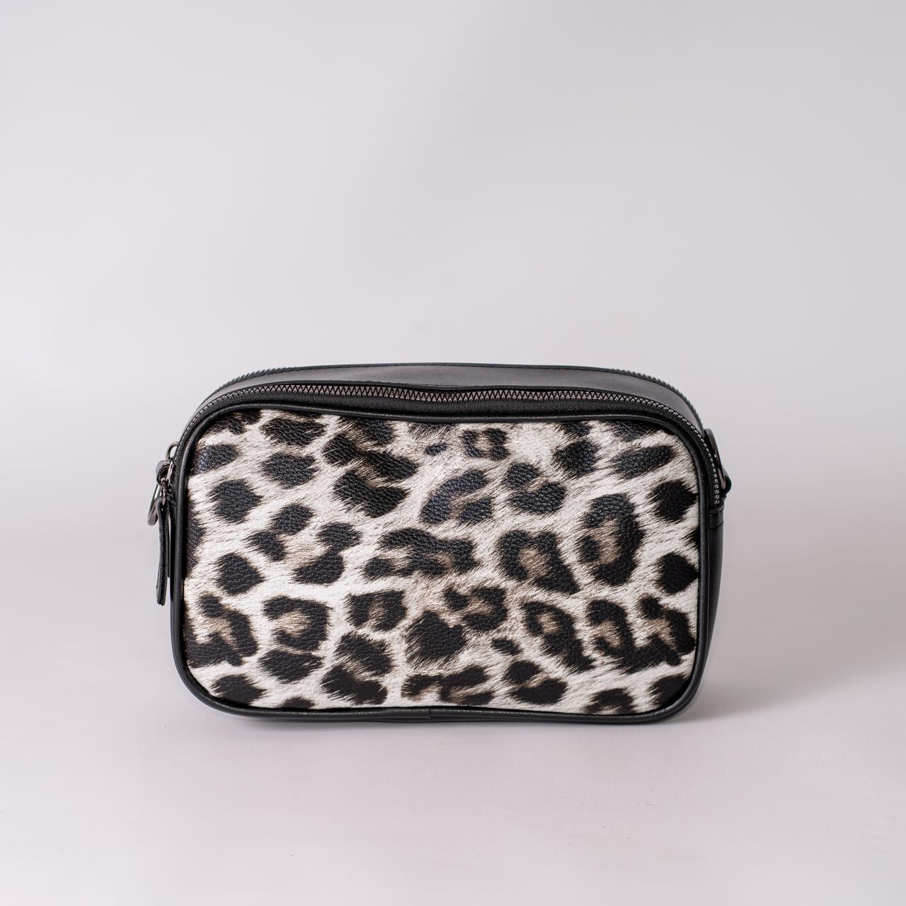 Сумка женская кросс-боди леопардовый XENIA № 43-24 из эко-кожи Черный - фото 1 Сумка женская кросс-боди леопардовый XENIA № 43-24 из эко-кожи Черный - фото 1