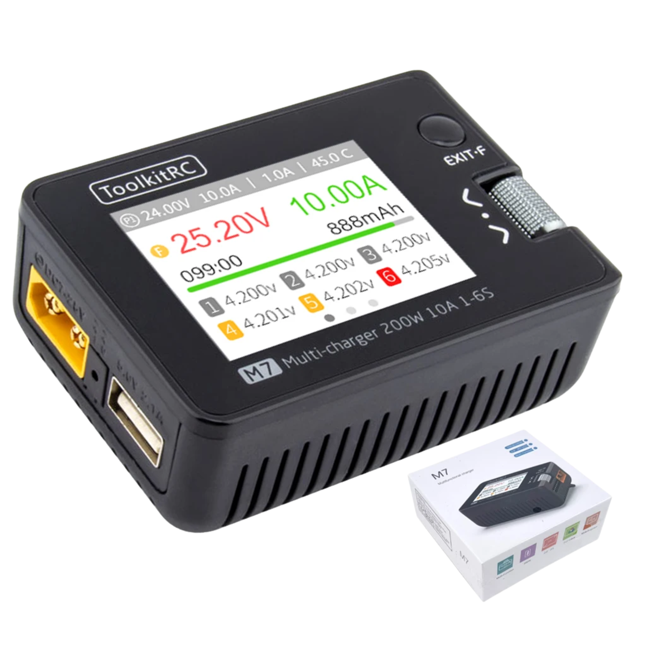 Зарядное устройство для ToolkitRC M7 200W 10A (31580129)