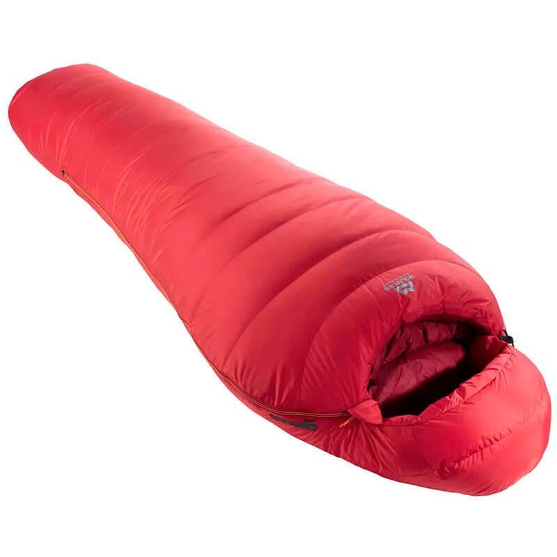 Спальный мешок Mountain Equipment Glacier 1000 Long Down LZ Imperial Red (ME-003516.01040.LongLZ) - фото 1