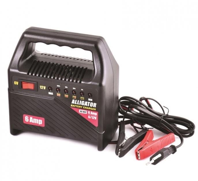 Зарядное устройство для аккумулятора Alligator AC802 6 V/12 V 6 A (9116602)