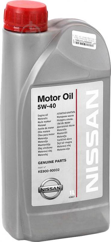 Масло моторное Nissan Motor Oil 5W-40 1 л (1184)