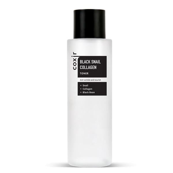 Антивозрастной тонер с муцином черной улитки и коллагеном Coxir Black Snail Collagen Toner 150 мл
