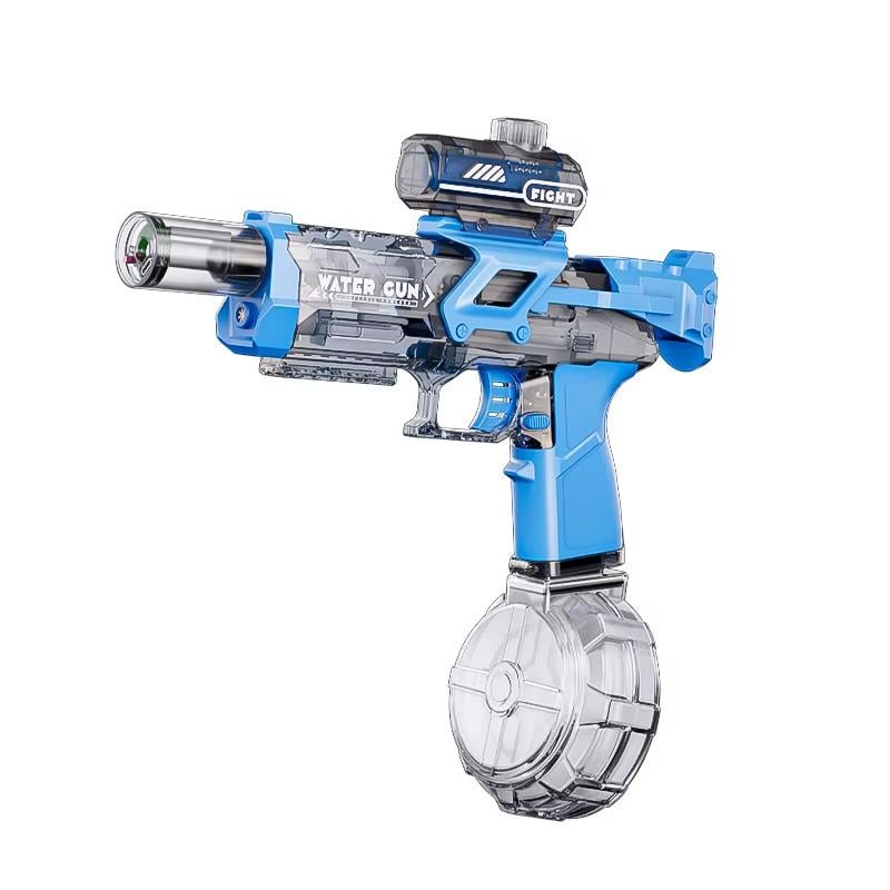Пістолет водяний Aqua Combat AG-8881 на акумуляторі з імітацією вогняного світла Blue (784780682)