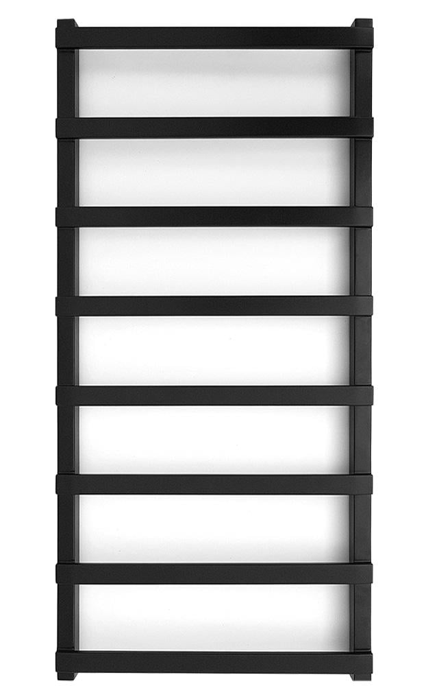 Полотенцесушитель Genesis Aqua Basis Light 120x53 см Черный