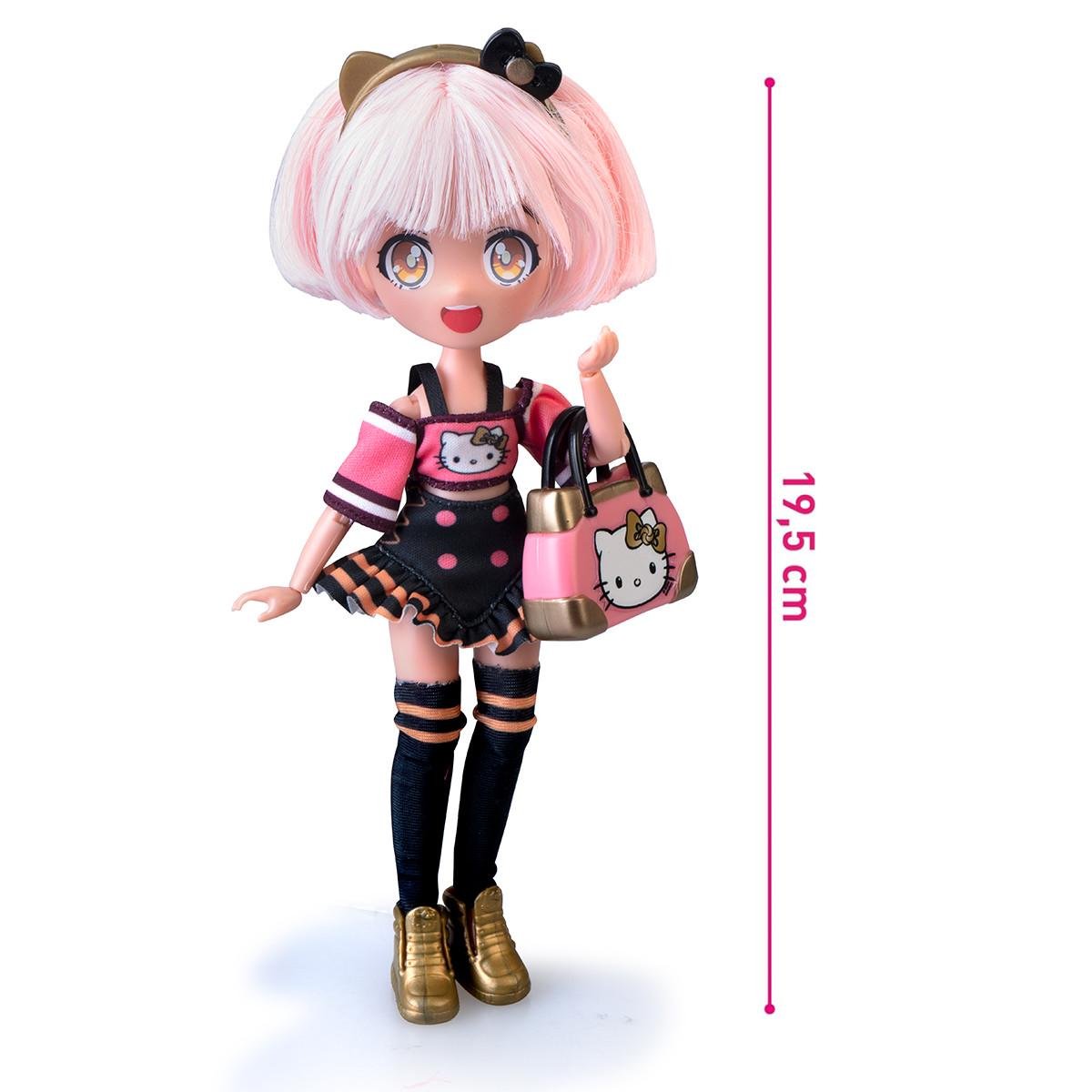 Игровой набор Hello Kitty 4SF Manga Dolls Золотая Роллер Дева (2733698152) - фото 3