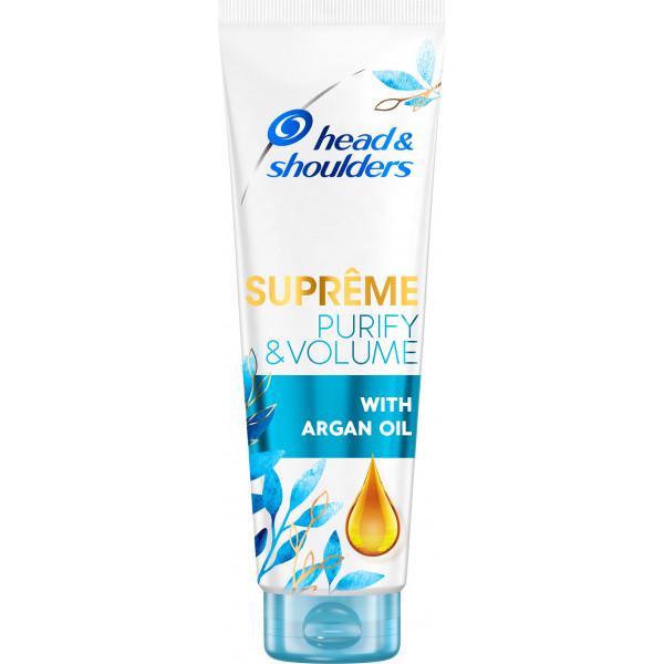 Head & Shoulders Supreme Очищення+ Об_єм з аргановою олією 220мл (8001841412054)