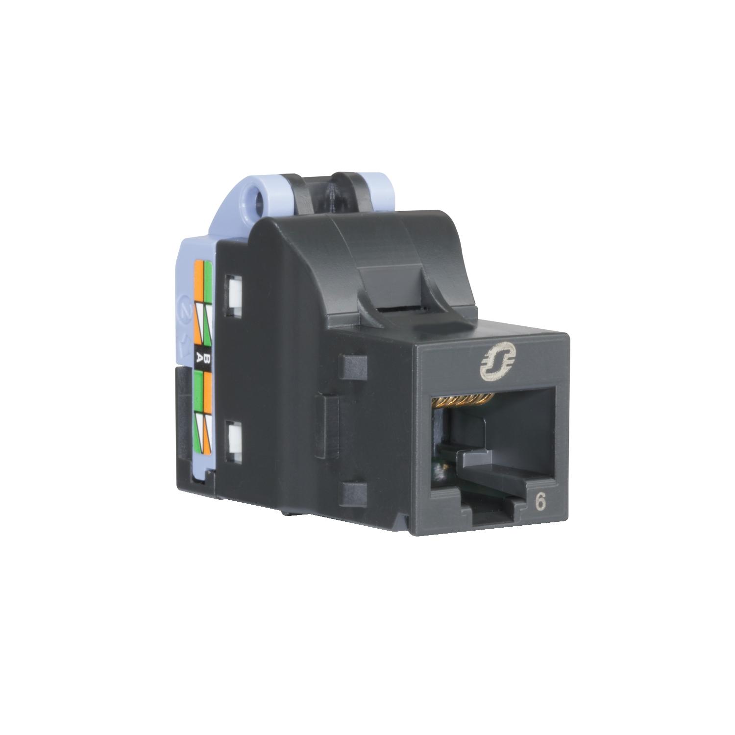 Модуль Schneider Electric Actassi RJ45 cat.6 UTP неэкранированный 1 шт. (VDIB17716U01)