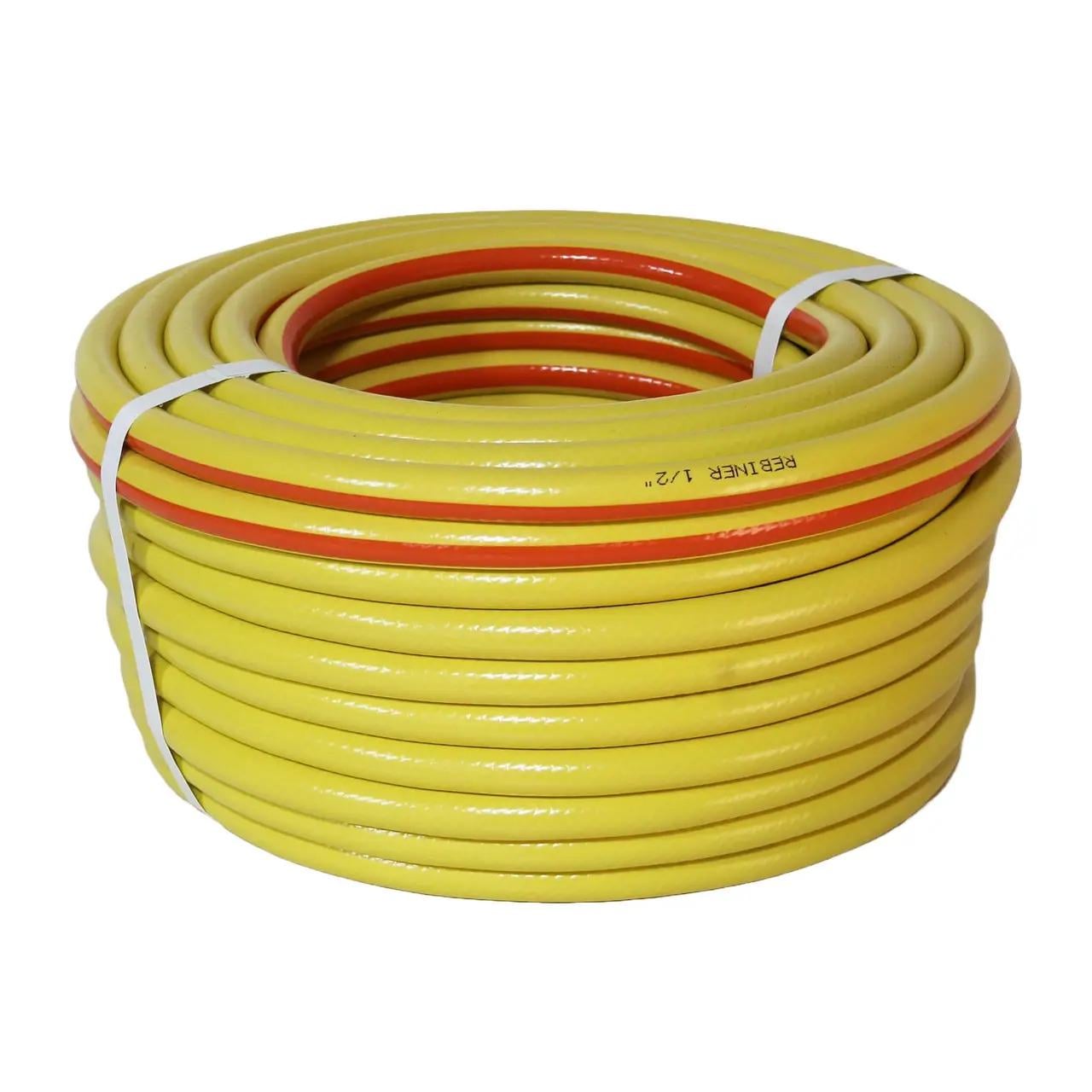 Шланг для полива REBINER NAMIB 3/4" 20 м армированный Желто-оранжевый
