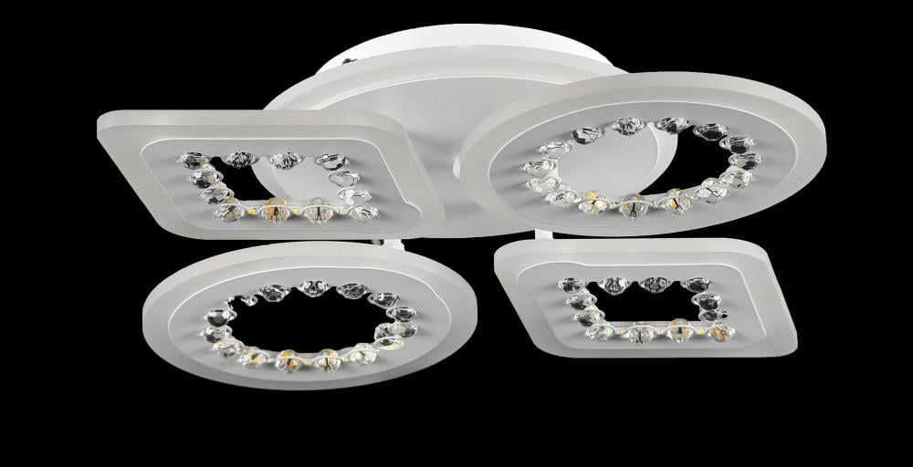 Світлодіодна люстра Ray LK39869/2+2+1B LED WT (IR006707) Світлодіодна люстра Ray LK39869/2+2+1B LED WT (IR006707)